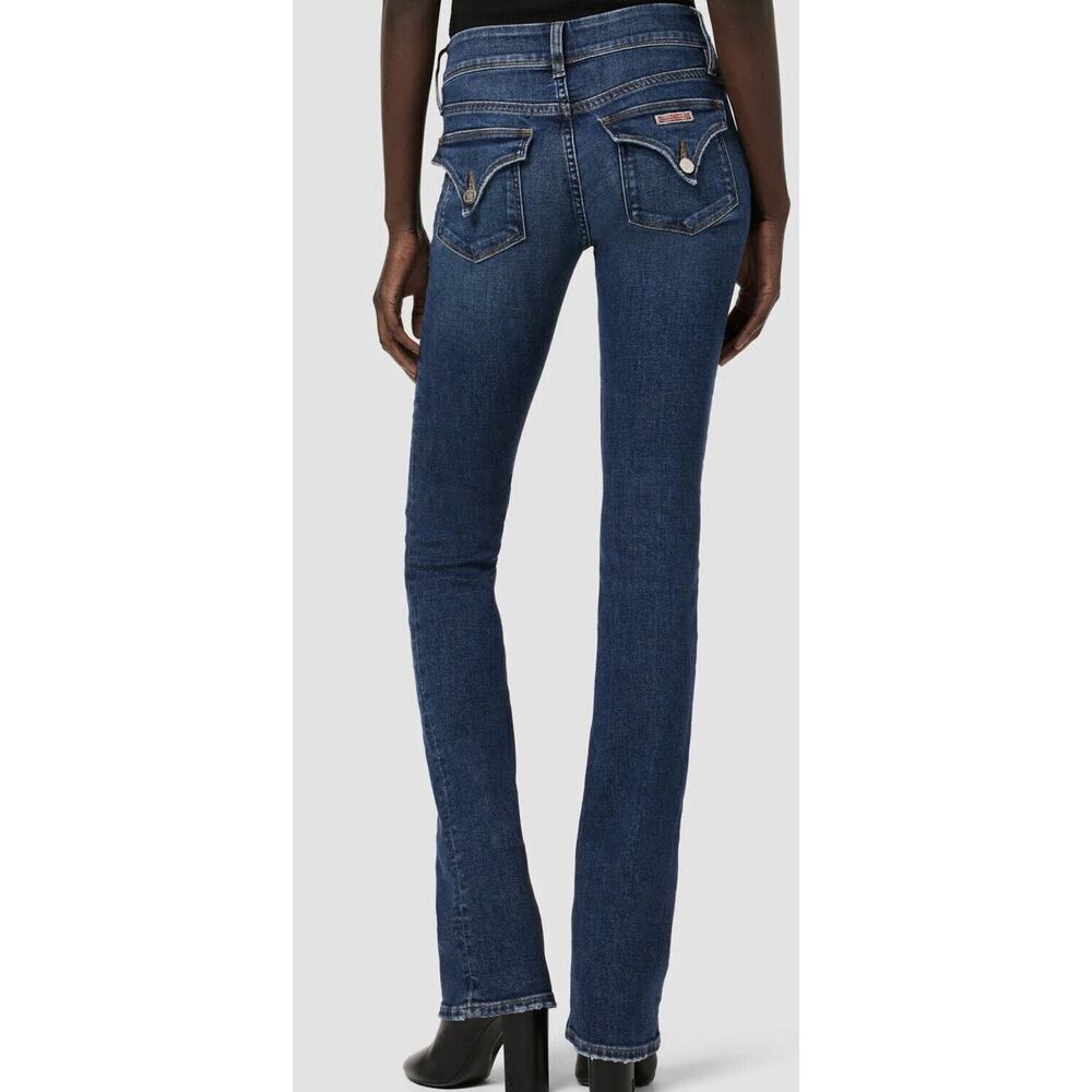 HUDSON Beth Mid-Rise Baby Bootcut Jean Womens Size 24 Medium Denim Blue - Picture 9 of 11